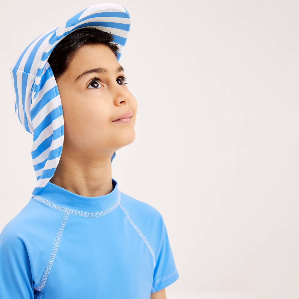 Mitty James-تيشيرت سباحة لون أزرق (UPF 50+) | Childrensalon