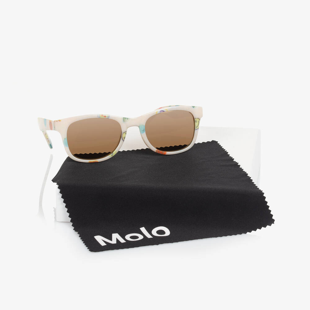 Molo-Beige Tinted Sunglasses (UVA/UVB) | Childrensalon