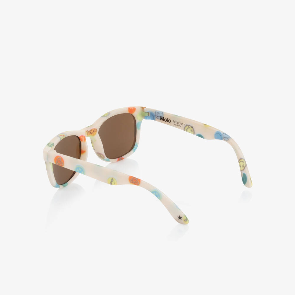 Molo-Beige Tinted Sunglasses (UVA/UVB) | Childrensalon