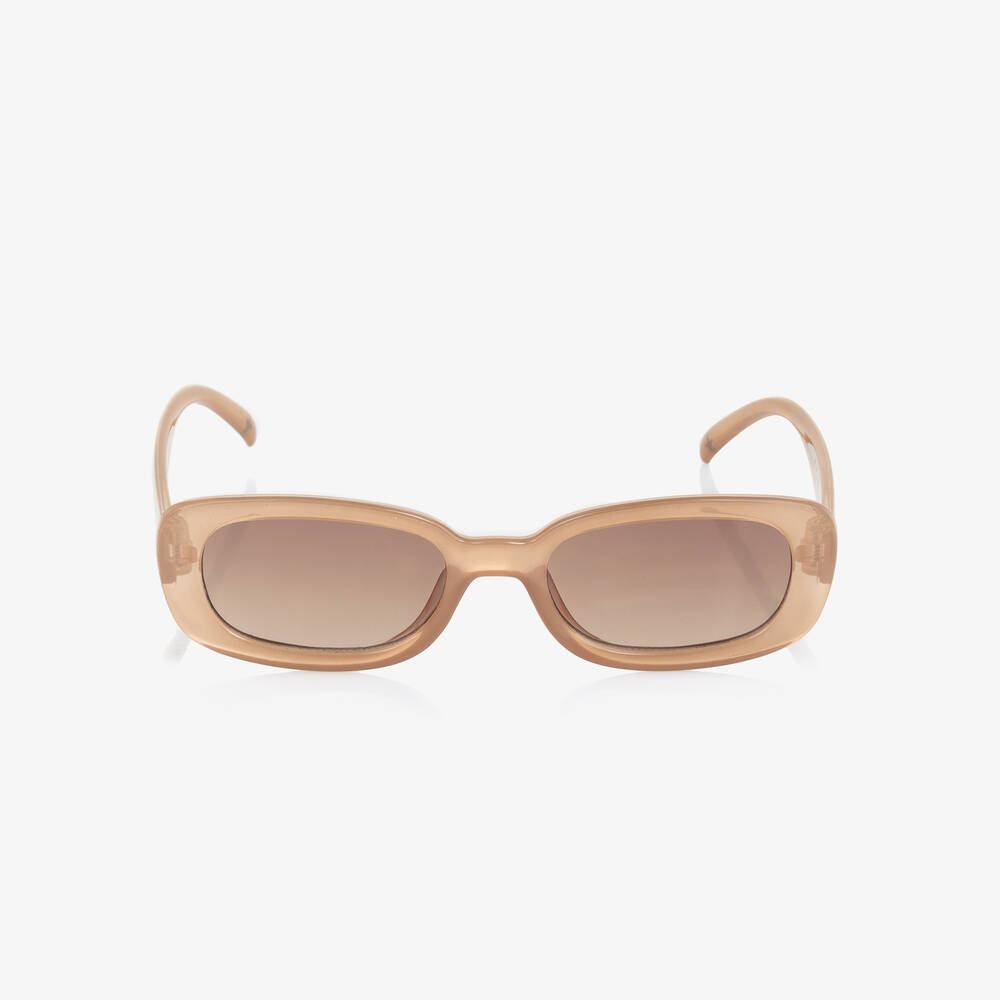Molo-Beige Transparent Sunglasses (UVA/UVB) | Childrensalon