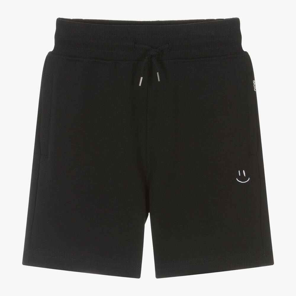 Molo-شورت قطن عضوي لون أسود | Childrensalon