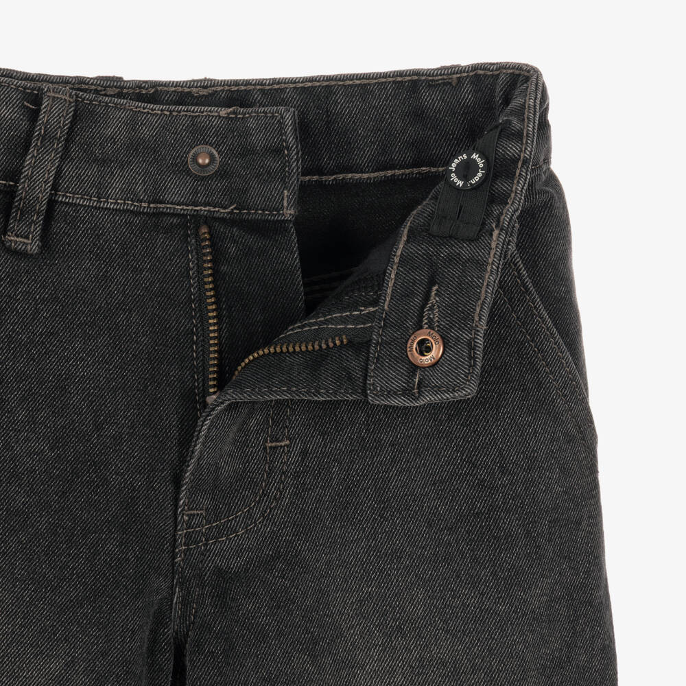 Molo-Black Relaxed Fit Jeans with Carpenter Pockets | Childrensalon