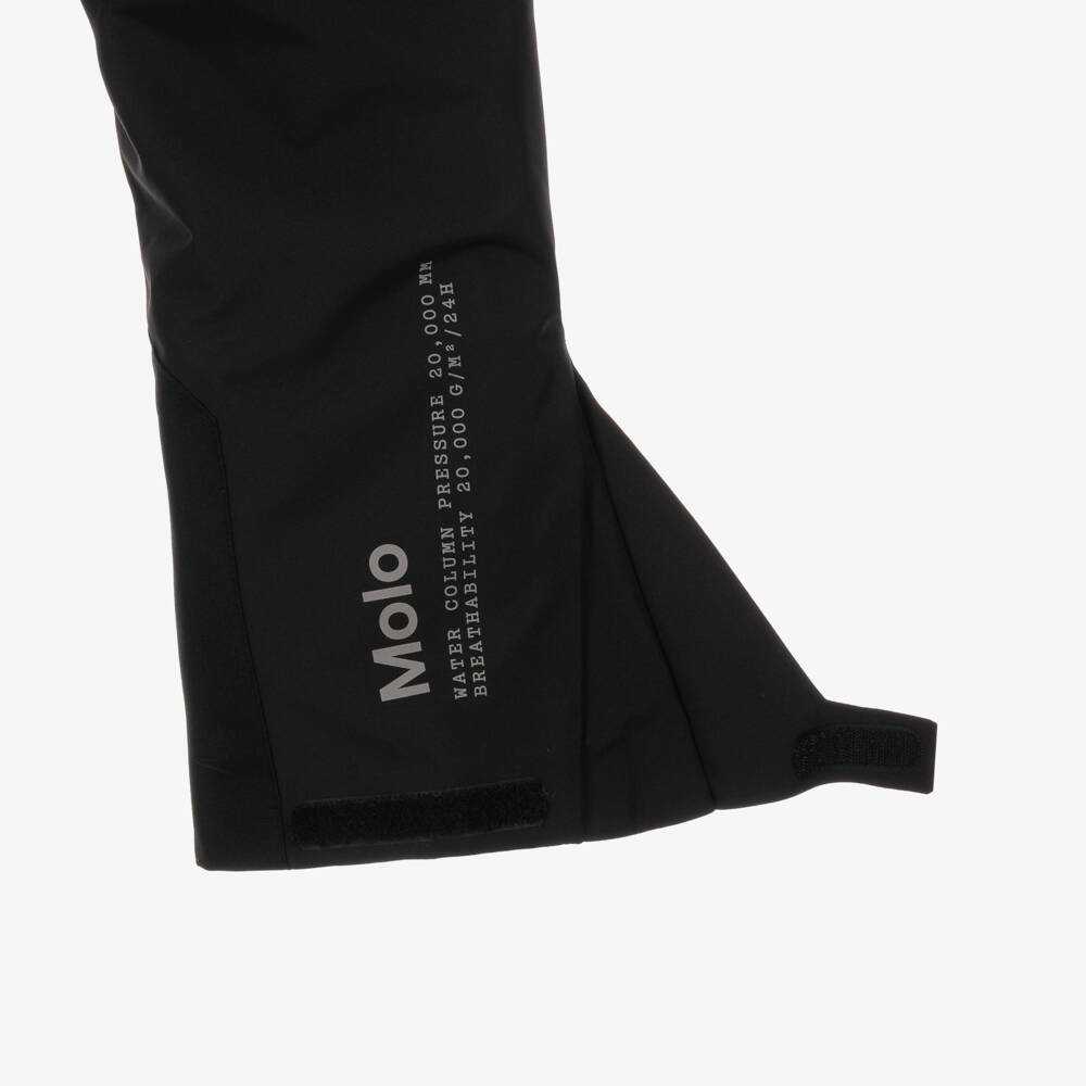 Molo-Black Technical Ski Trousers | Childrensalon