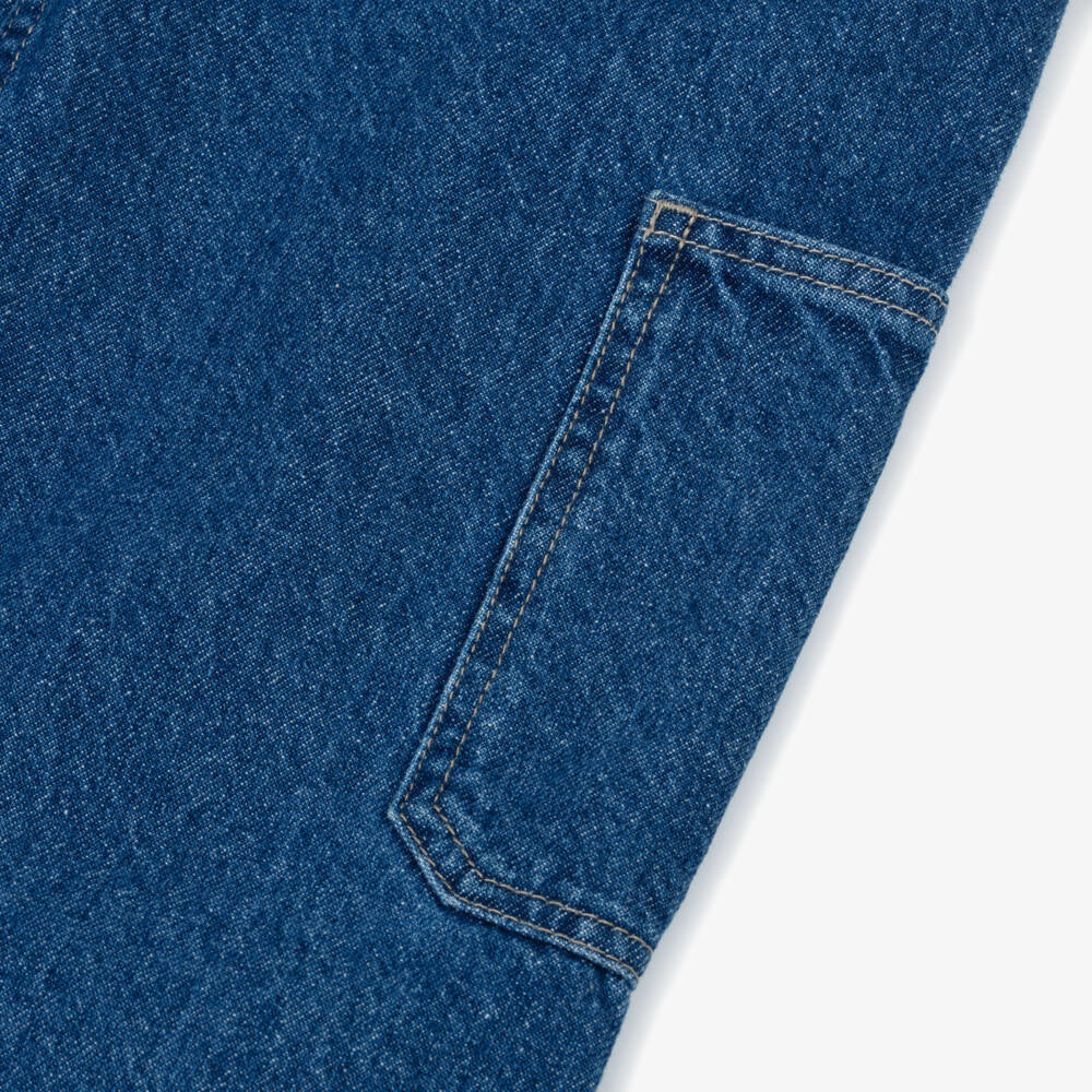 Molo-Blue Denim Relaxed Fit Jeans | Childrensalon