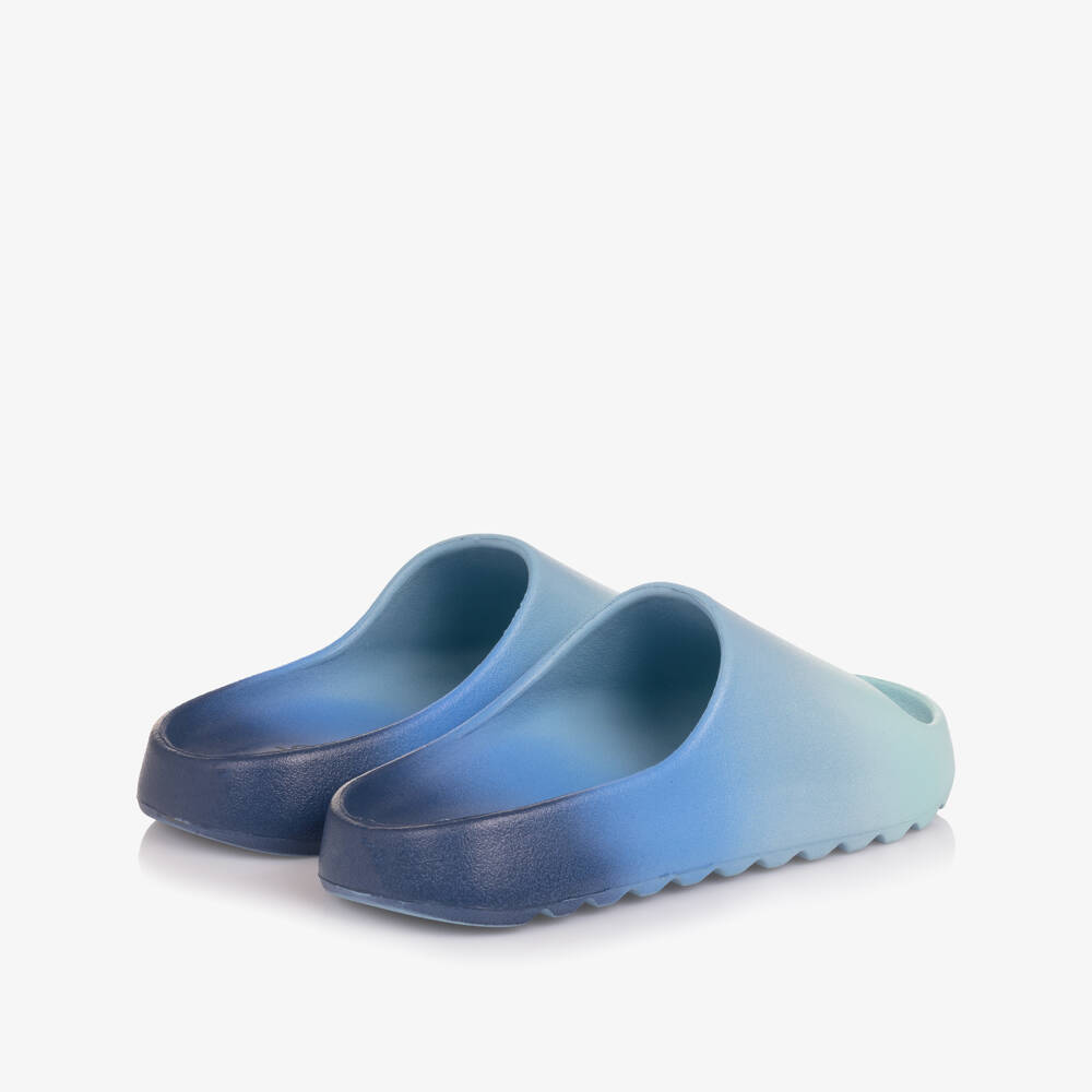 Molo-Blue Ombre Foam Sliders | Childrensalon