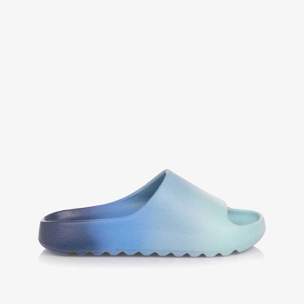 Molo-Blue Ombre Foam Sliders | Childrensalon