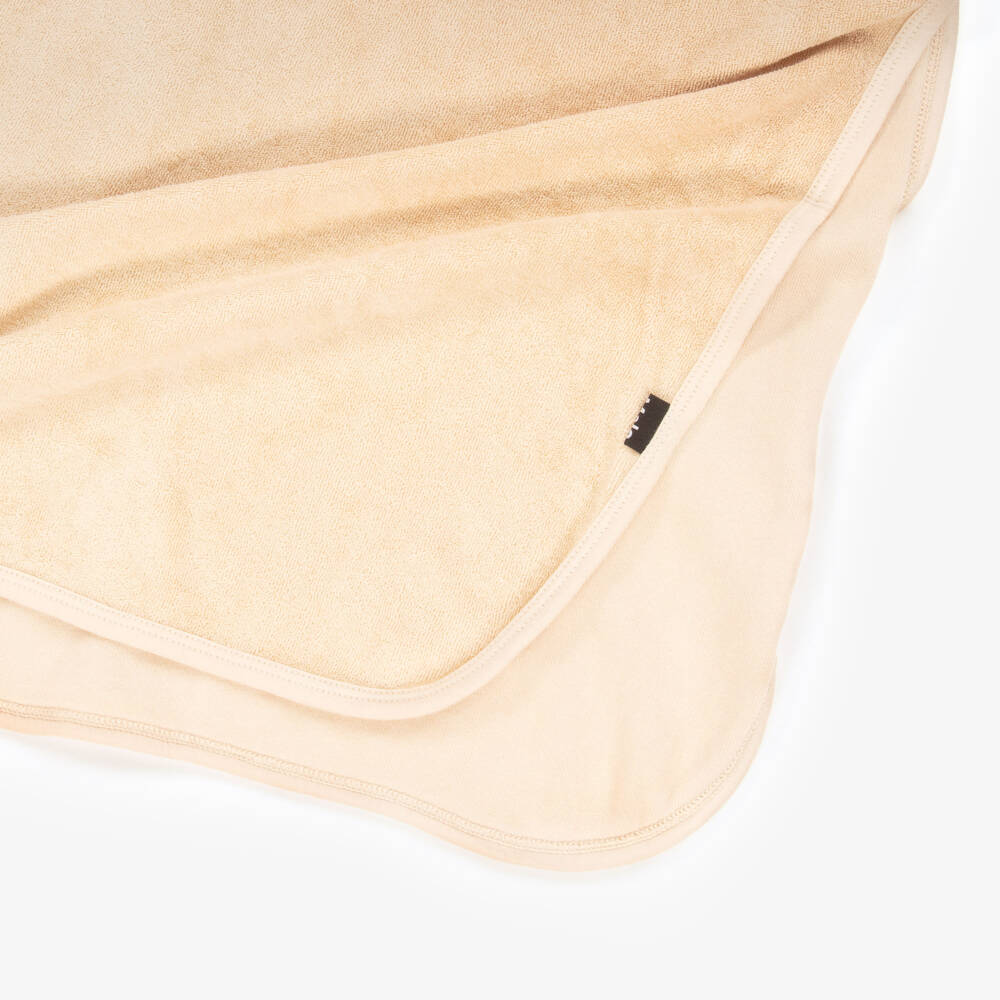 Molo-منشفة بونشو أومبري لون بيج للأولاد | Childrensalon