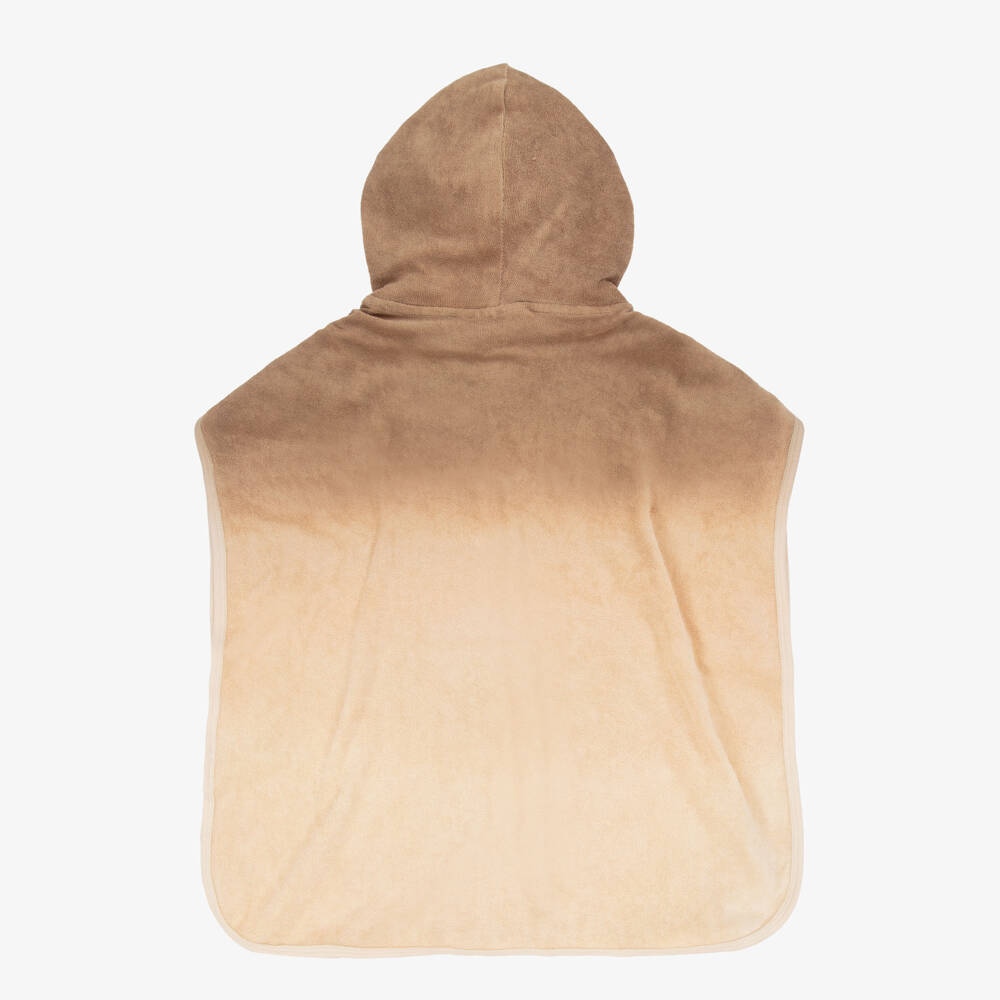 Molo-منشفة بونشو أومبري لون بيج للأولاد | Childrensalon