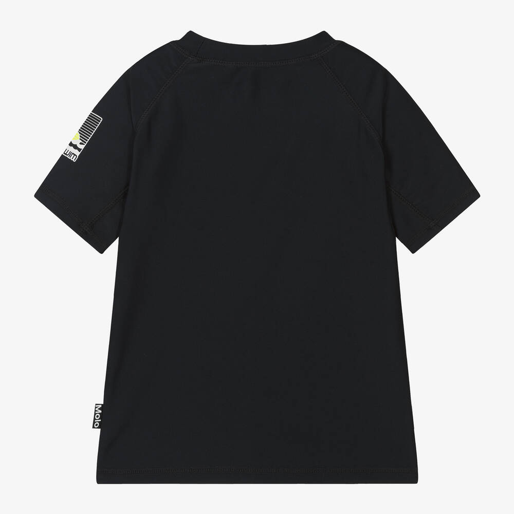 Molo-توب سباحة لون أسود للأولاد (UPF50+) | Childrensalon