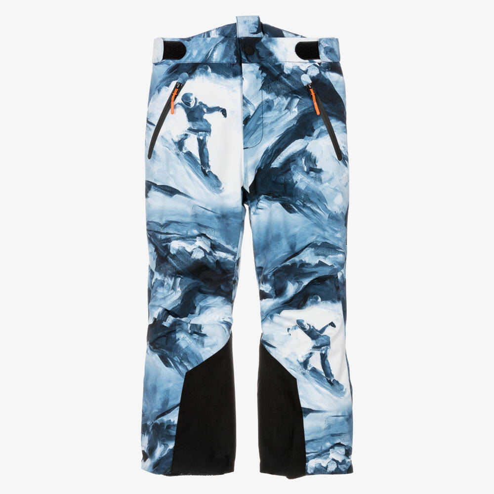 Molo-Boys Blue Mountain Technical & Waterproof Ski Trousers | Childrensalon