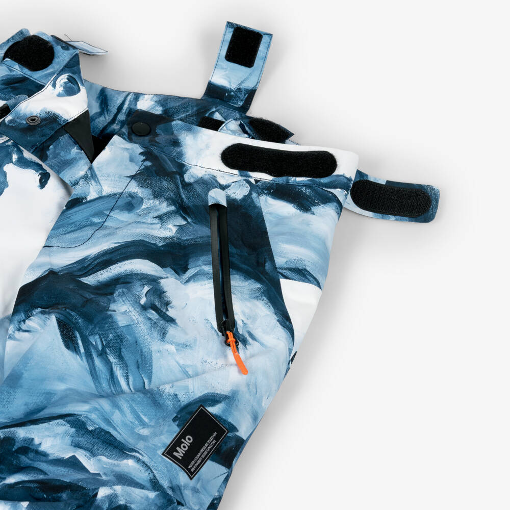 Molo-Boys Blue Mountain Technical & Waterproof Ski Trousers | Childrensalon