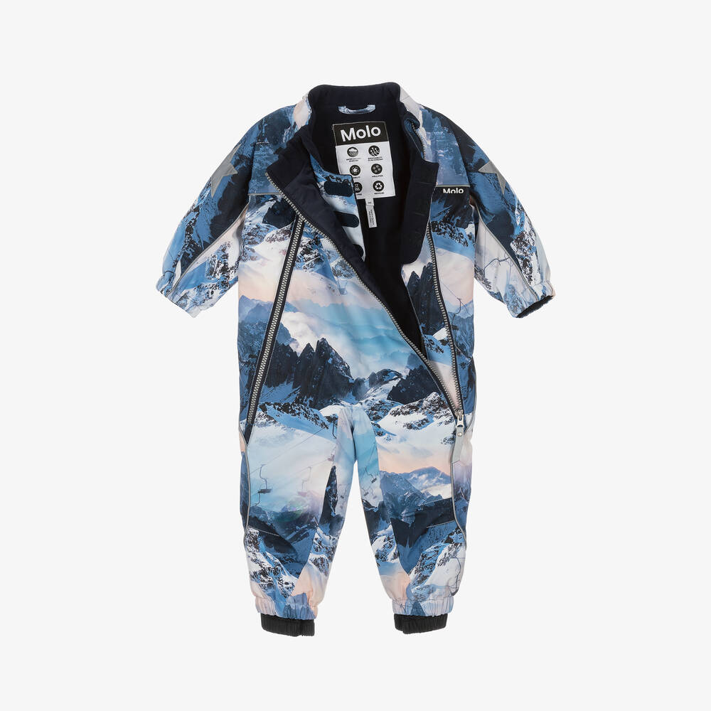 Molo-Boys Blue Mountains Snowsuit | Childrensalon
