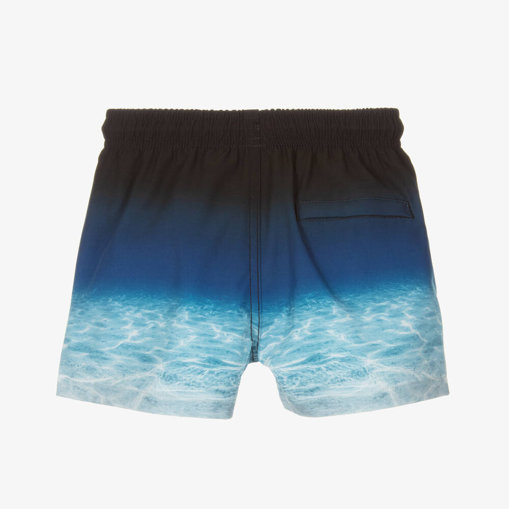 Molo-Boys Blue Ocean Swim Shorts (UPF50+) | Childrensalon