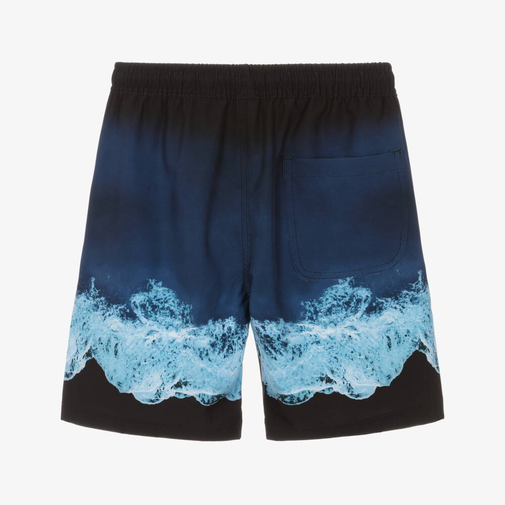 Molo-Boys Blue Ocean Swim Shorts (UPF50+) | Childrensalon