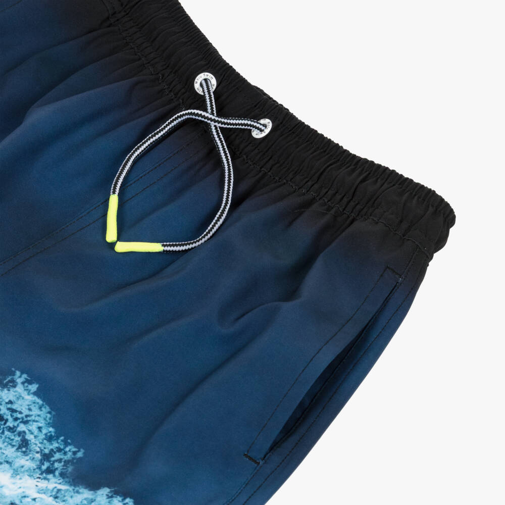 Molo-Boys Blue Ocean Swim Shorts (UPF50+) | Childrensalon