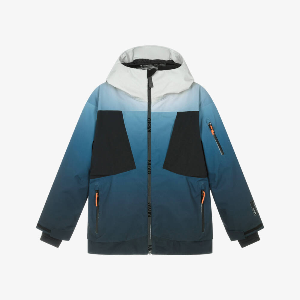 Molo-Лыжная куртка техническая синяя омбре для мальчиков | Childrensalon