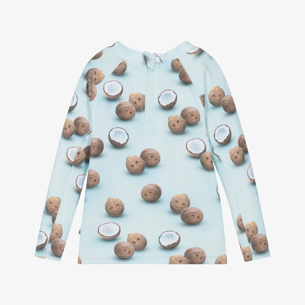 Molo-Boys Blue Sun Protective Top (UPF50+) | Childrensalon