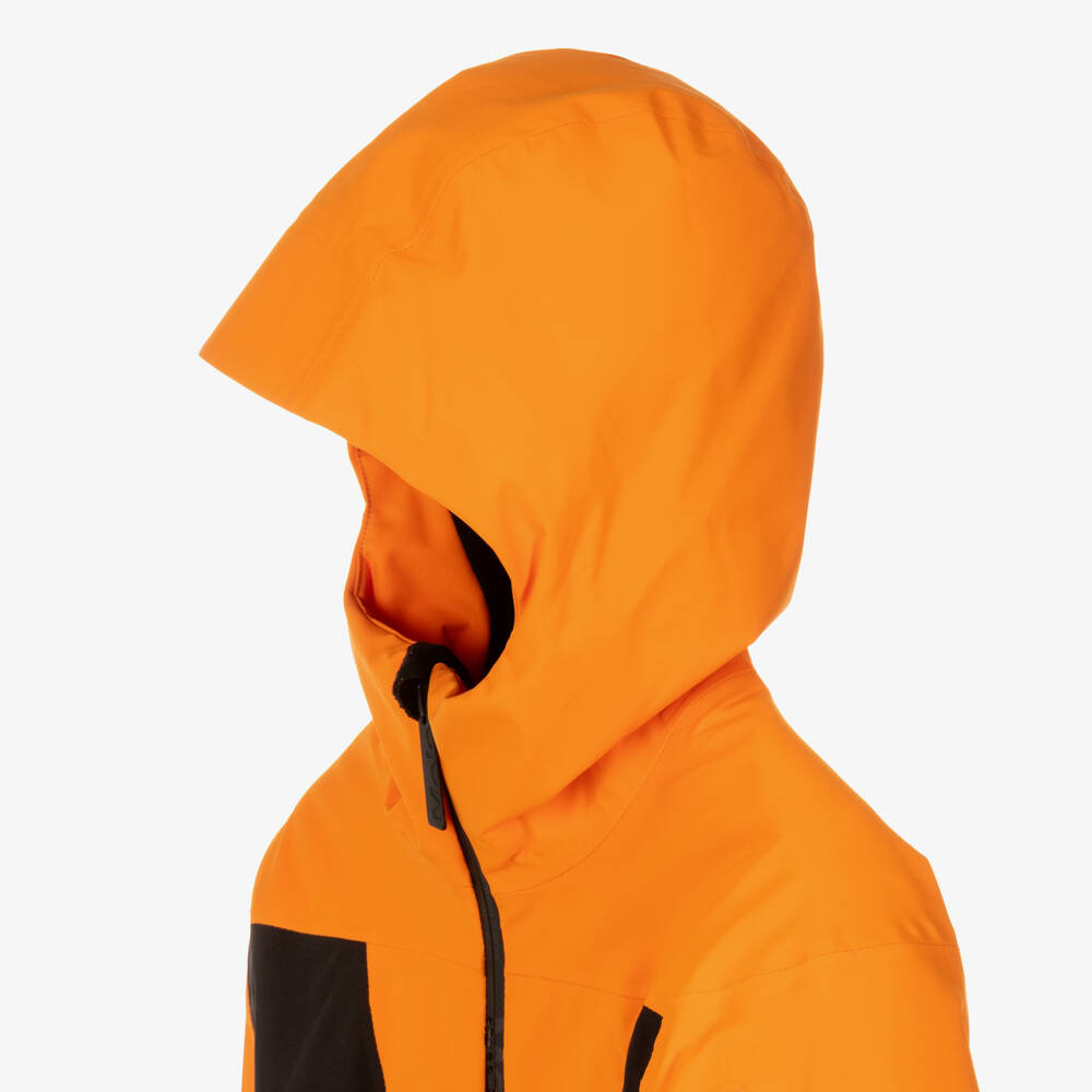 Molo-Boys Bright Orange Technical Ski Jacket | Childrensalon