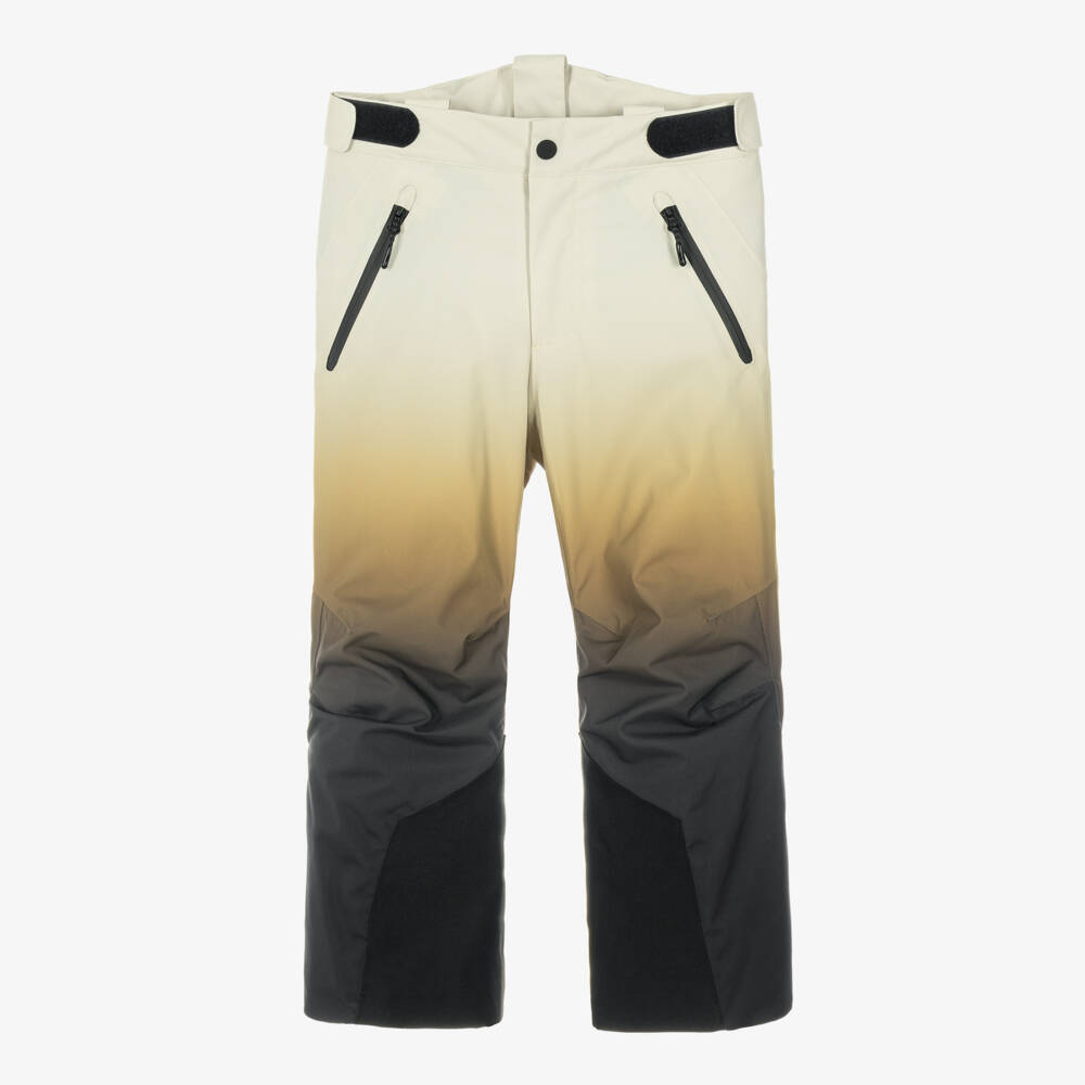 Molo-Boys Brown Ombré Technical Ski Trousers | Childrensalon
