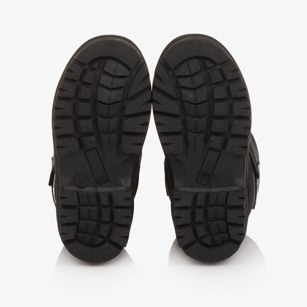 Molo-Boys Green Dinosaur Print Snow Boots | Childrensalon