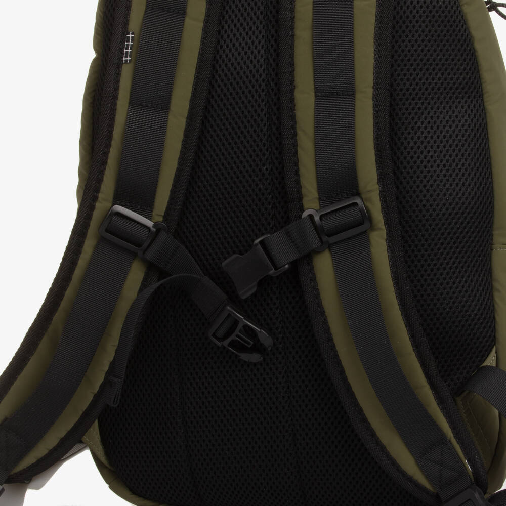 Molo-Boys Khaki Green Bungee Cord Backpack (41cm) | Childrensalon