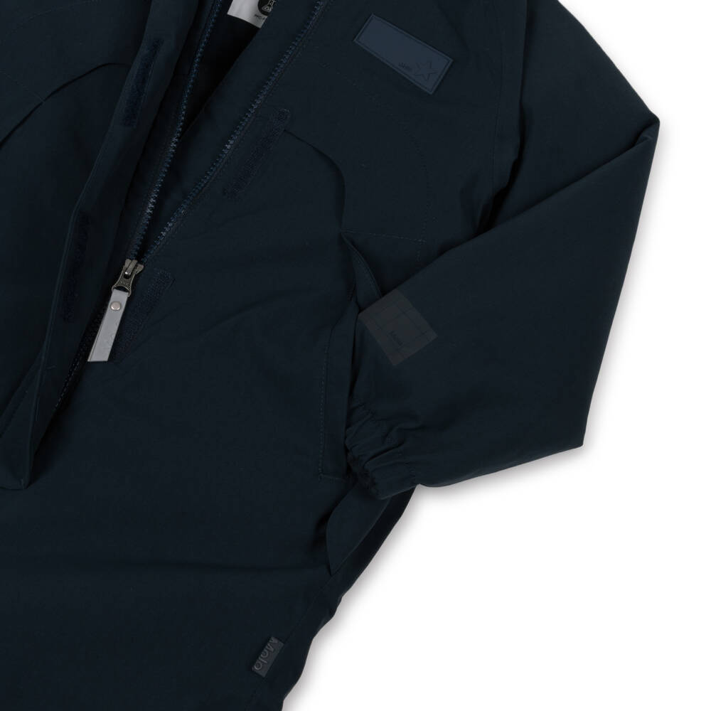 Molo-Boys Navy Blue Techincal & Waterproof Snowsuit | Childrensalon