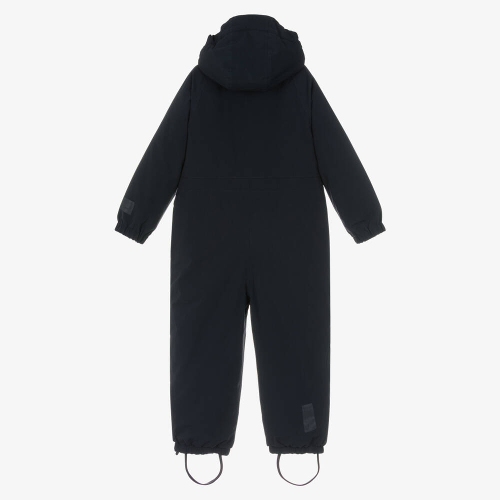 Molo-Boys Navy Blue Techincal & Waterproof Snowsuit | Childrensalon