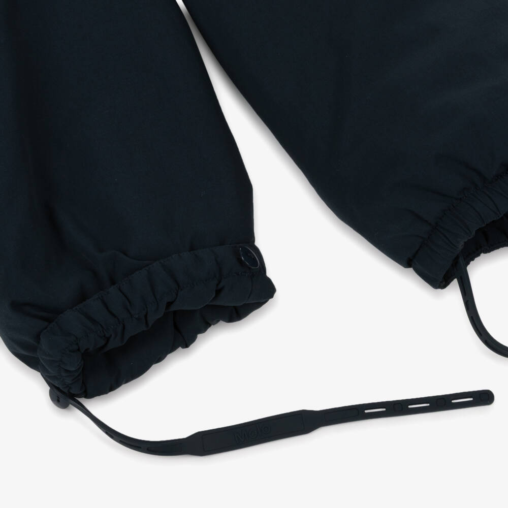 Molo-Boys Navy Blue Techincal & Waterproof Snowsuit | Childrensalon