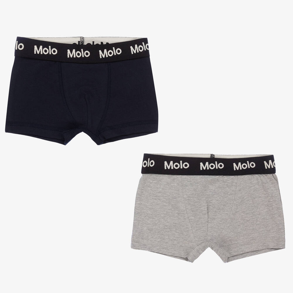 Molo-Boys Organic Cotton Boxers (2 Pack) | Childrensalon