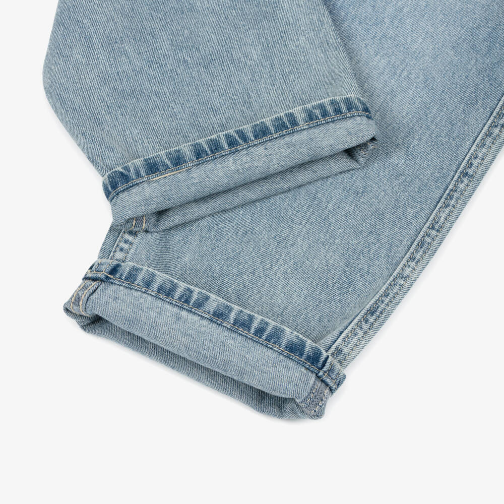 Molo-Boys Vintage Blue Denim Regular Fit Jeans | Childrensalon