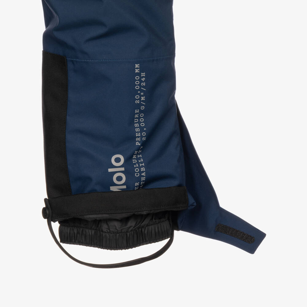 Molo-Girls Faded Pink & Blue Waterproof Snowsuit | Childrensalon