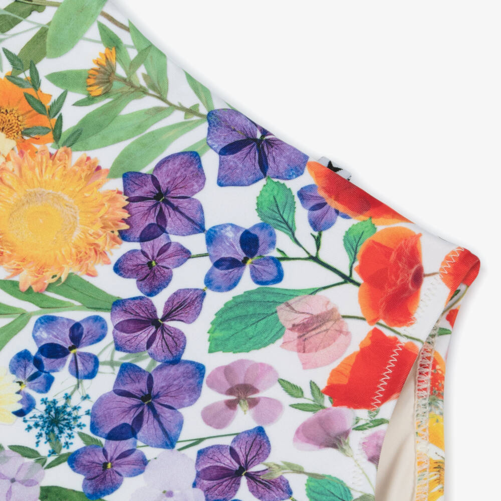 Molo-Купальник в цветочек с открытой спиной для девочек | Childrensalon