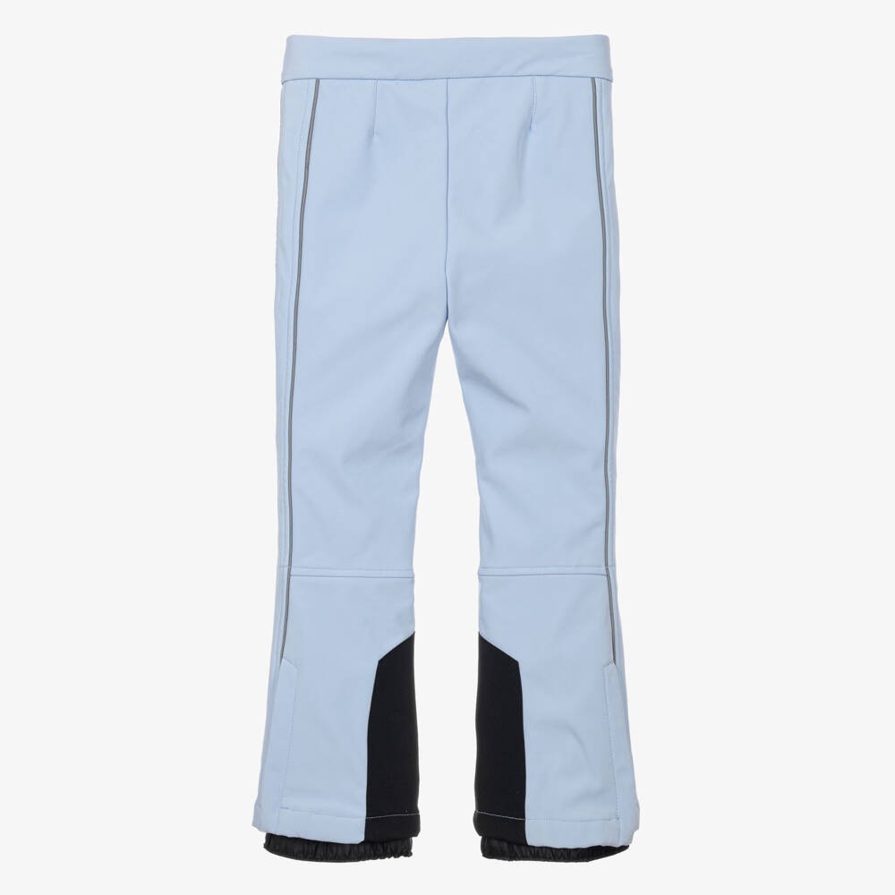 Molo-Girls Ice Blue Ski Trousers | Childrensalon