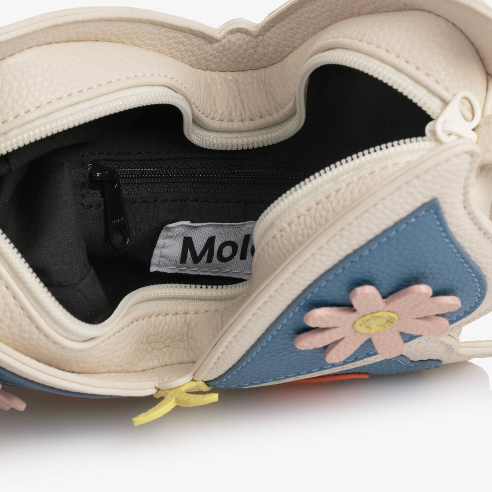 Molo-Сумка-бабочка из кремово-синей искусственной кожи для девочек (21см) | Childrensalon