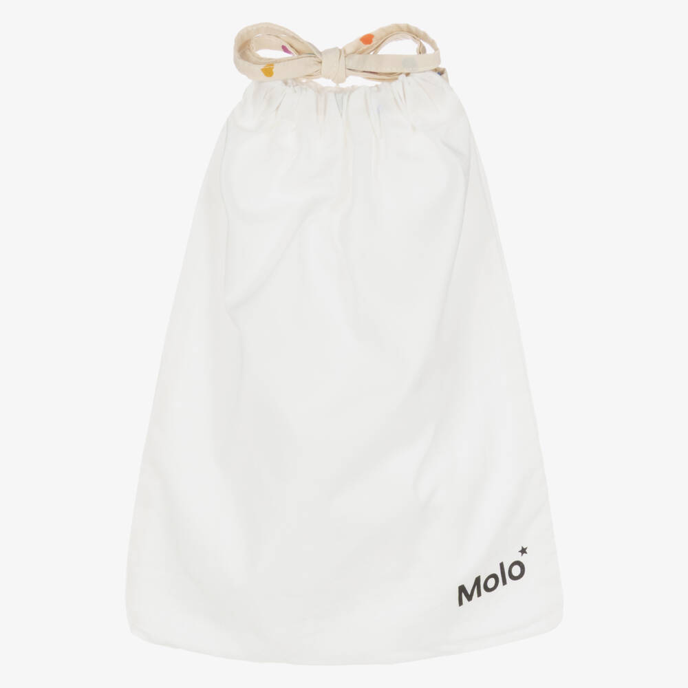 Molo-بيجاما بطبعة قلوب لون عاجي للبنات  | Childrensalon