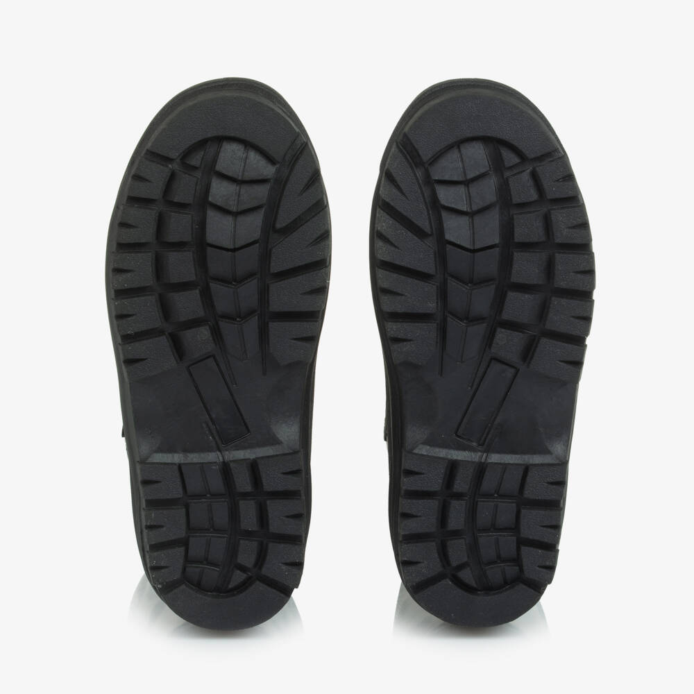 Molo-Girls Ivory Leopard Print Snow Boots | Childrensalon