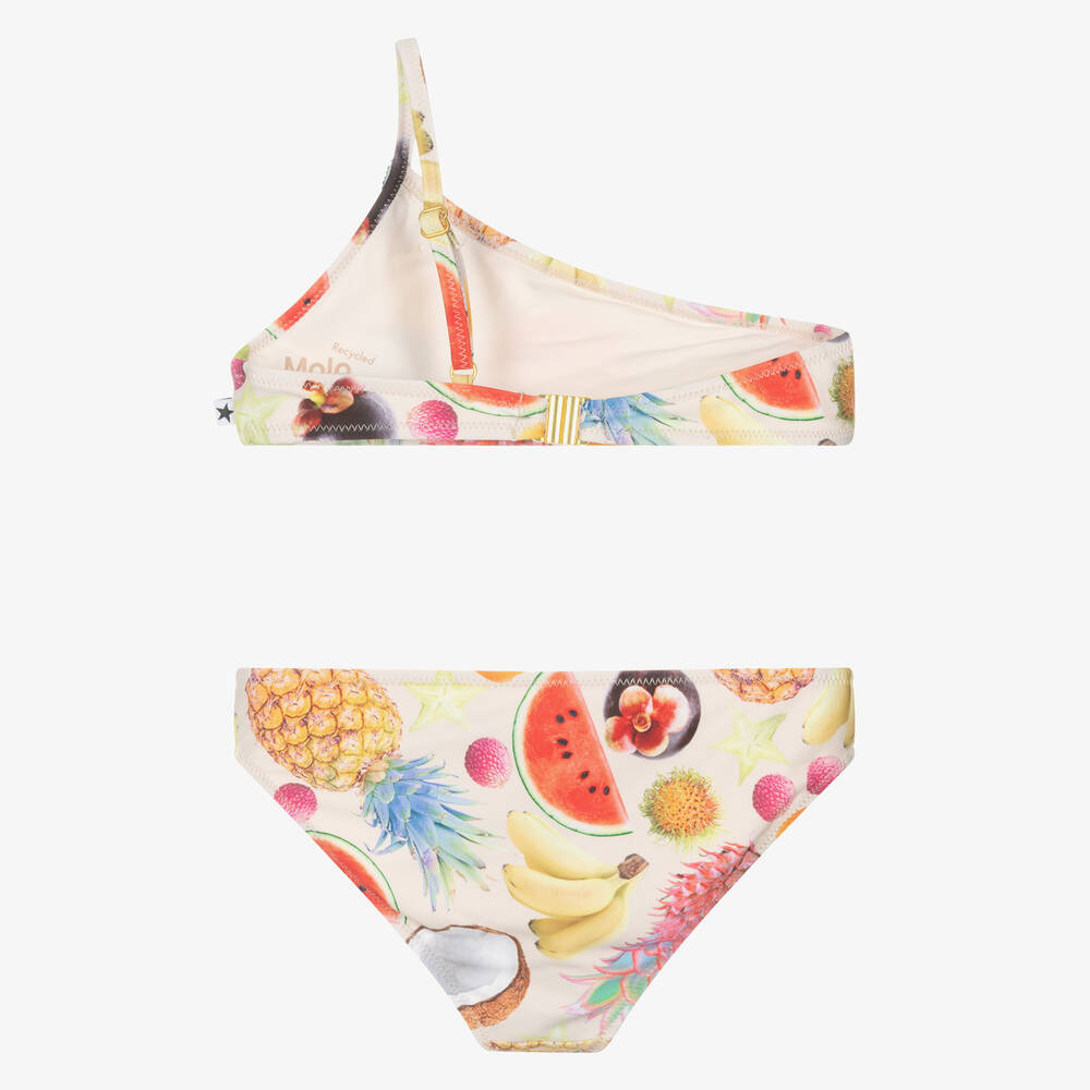 Molo-Girls Ivory Tropical Fruit Bikini (UPF50+) | Childrensalon