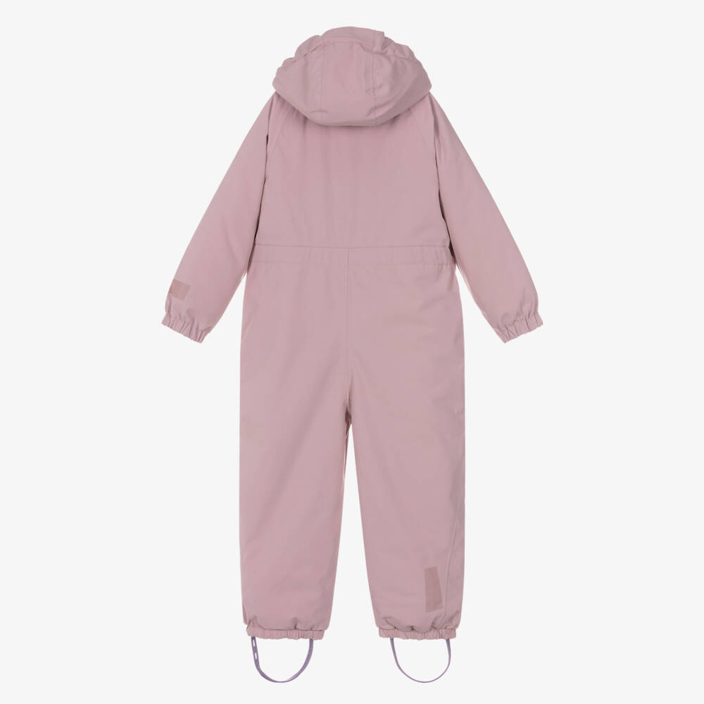 Molo-Зимний комбинезон розовый технический водонепроницаемый для девочек | Childrensalon