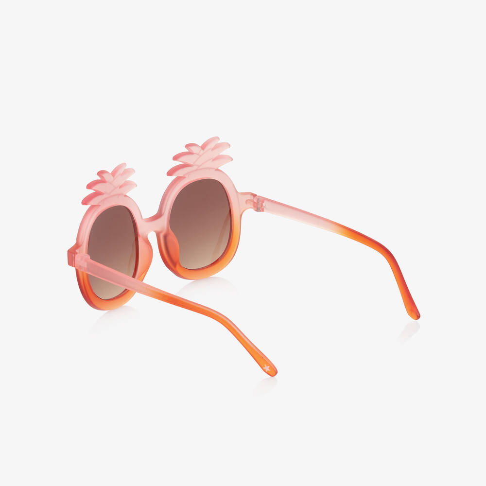 Molo-Girls Pink Pineapple Sunglasses (UVA/UVB) | Childrensalon