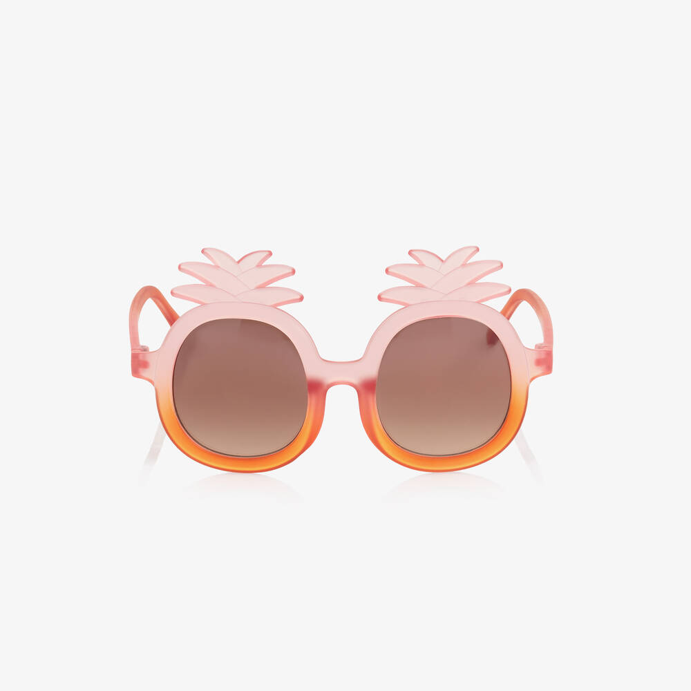 Molo-Girls Pink Pineapple Sunglasses (UVA/UVB) | Childrensalon