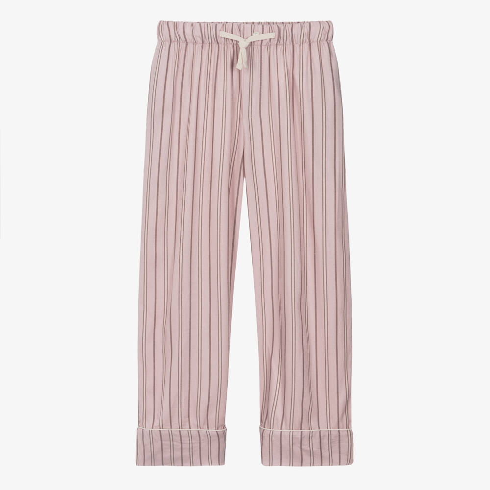 Molo-بنطلون برباط مقلم لون زهري للبنات | Childrensalon