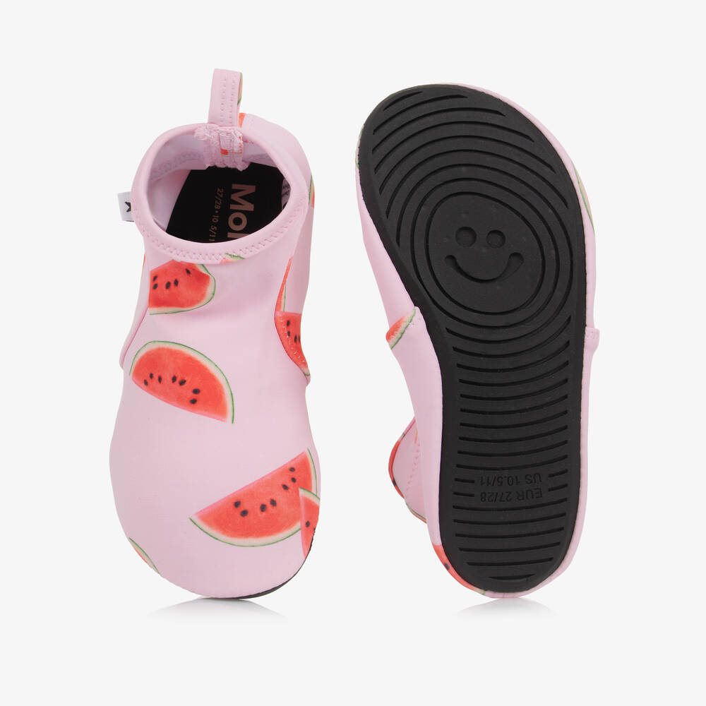 Molo-Girls Pink Watermelon Aqua Shoes (UPF 50+) | Childrensalon