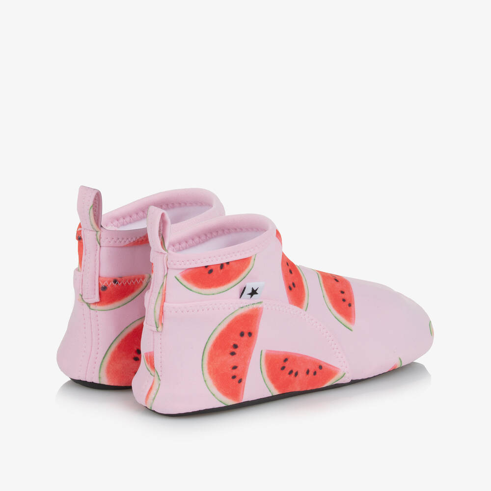 Molo-Girls Pink Watermelon Aqua Shoes (UPF 50+) | Childrensalon