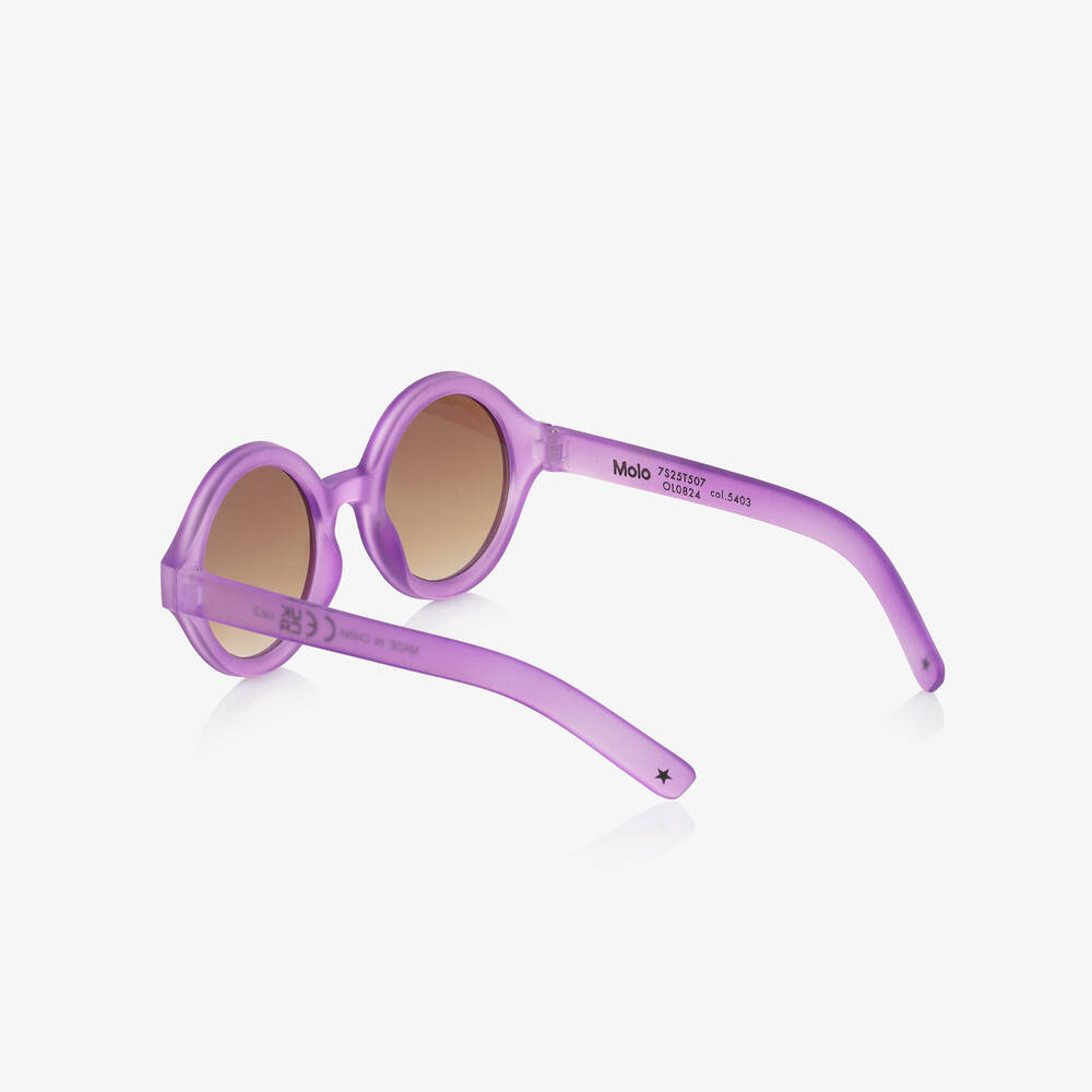 Molo-نظارات شمسية دائرية لون بنفسجي (UVA/UVB) | Childrensalon