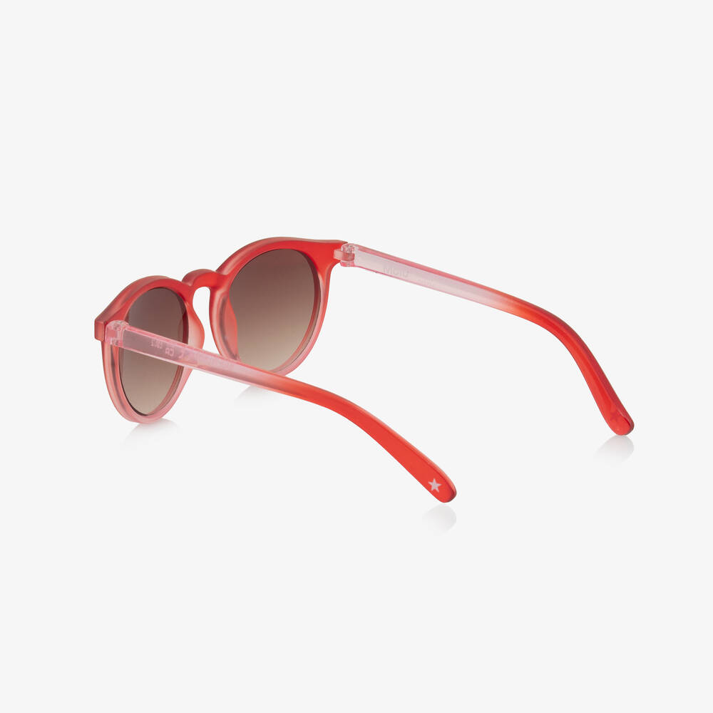 Molo-Girls Red Sunglasses (UVA/UVB) | Childrensalon