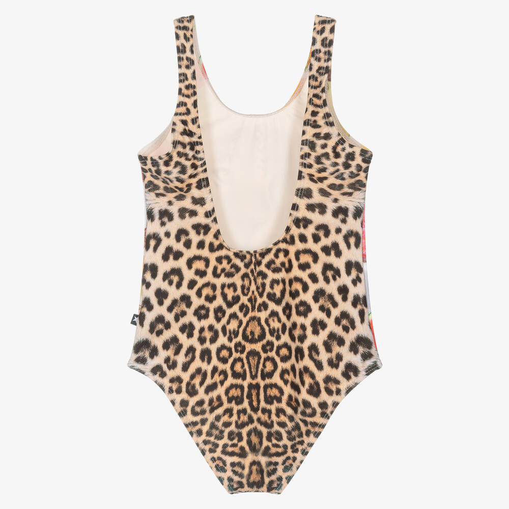 Molo-مايوه بطبعة إستوائية وفهد (+UPF50) | Childrensalon