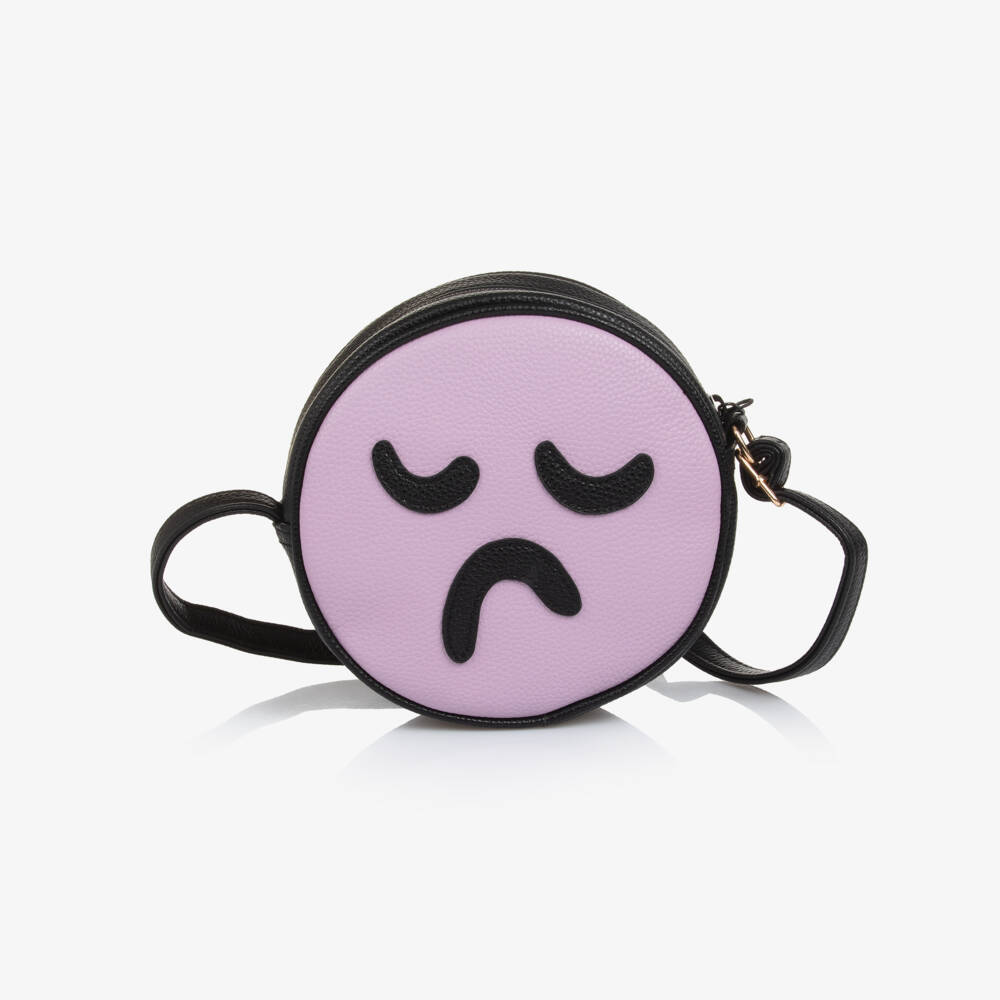 Molo-حقيبة جلد صناعي لون أصفر وبنفسجي للبنات (18 سم) | Childrensalon