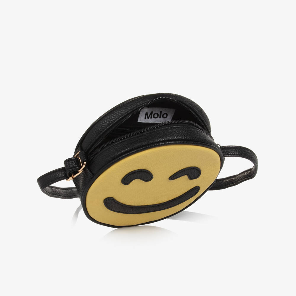 Molo-حقيبة جلد صناعي لون أصفر وبنفسجي للبنات (18 سم) | Childrensalon