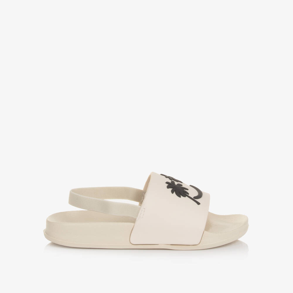 Molo-Ivory Palm Tree Smile Sliders | Childrensalon