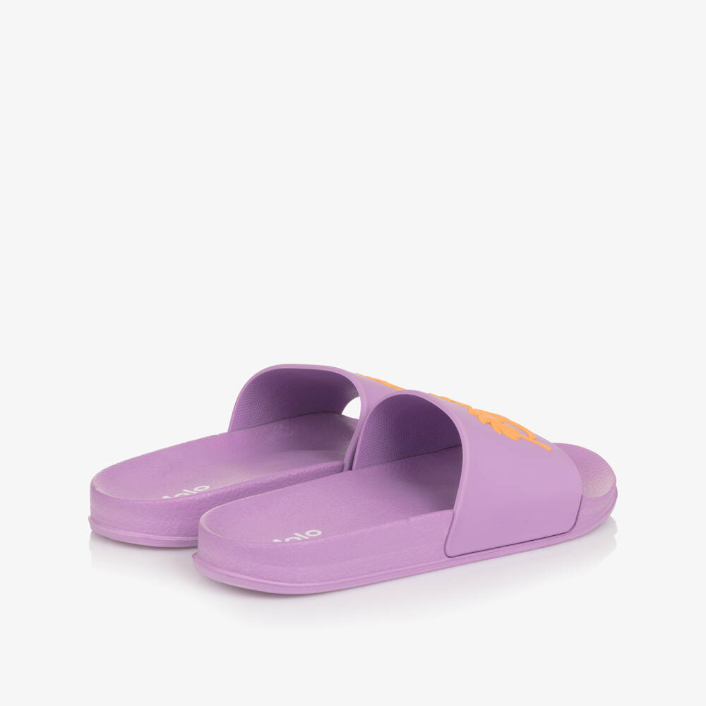Molo-Lilac Purple Palm Tree Smile Sliders | Childrensalon